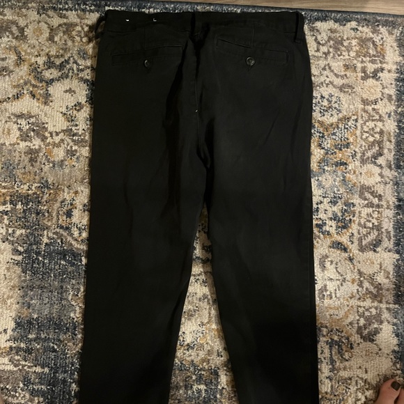 American Eagle size 8 Black Denim Jeans Super Stretch - Picture 4 of 5